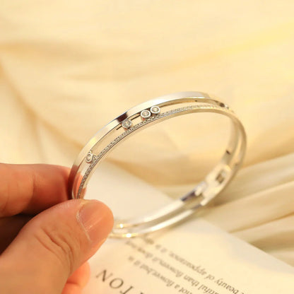 [moco jewelrys]Move Romane Diamond Bangle Bracelet
