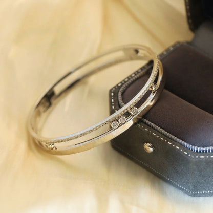 [moco jewelrys]Move Romane Diamond Bangle Bracelet