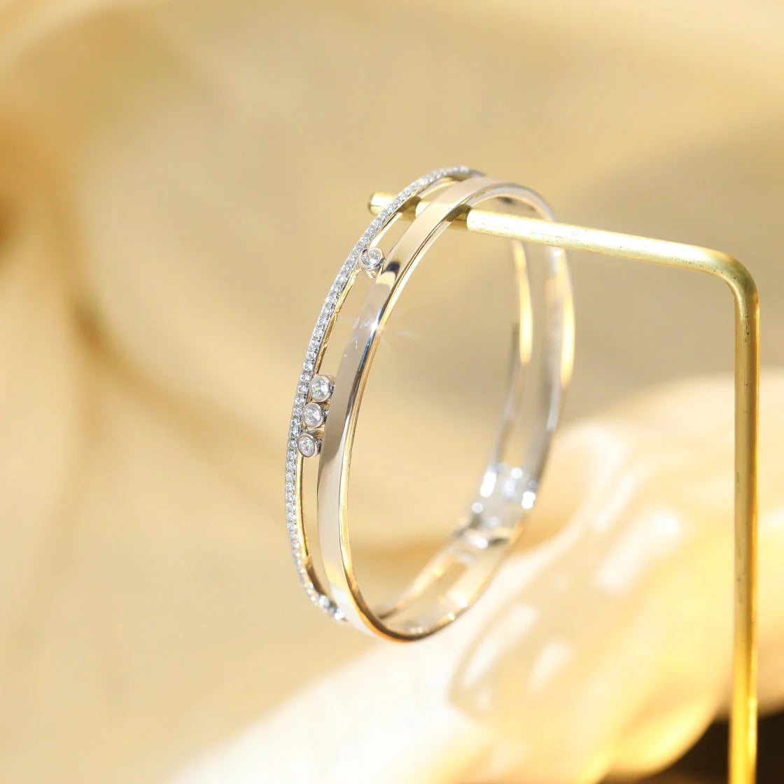 [moco jewelrys]Move Romane Diamond Bangle Bracelet