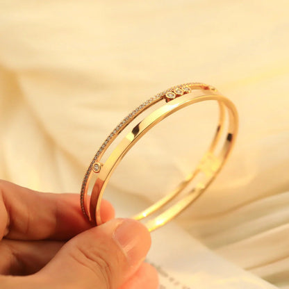 [moco jewelrys]Move Romane Diamond Bangle Bracelet