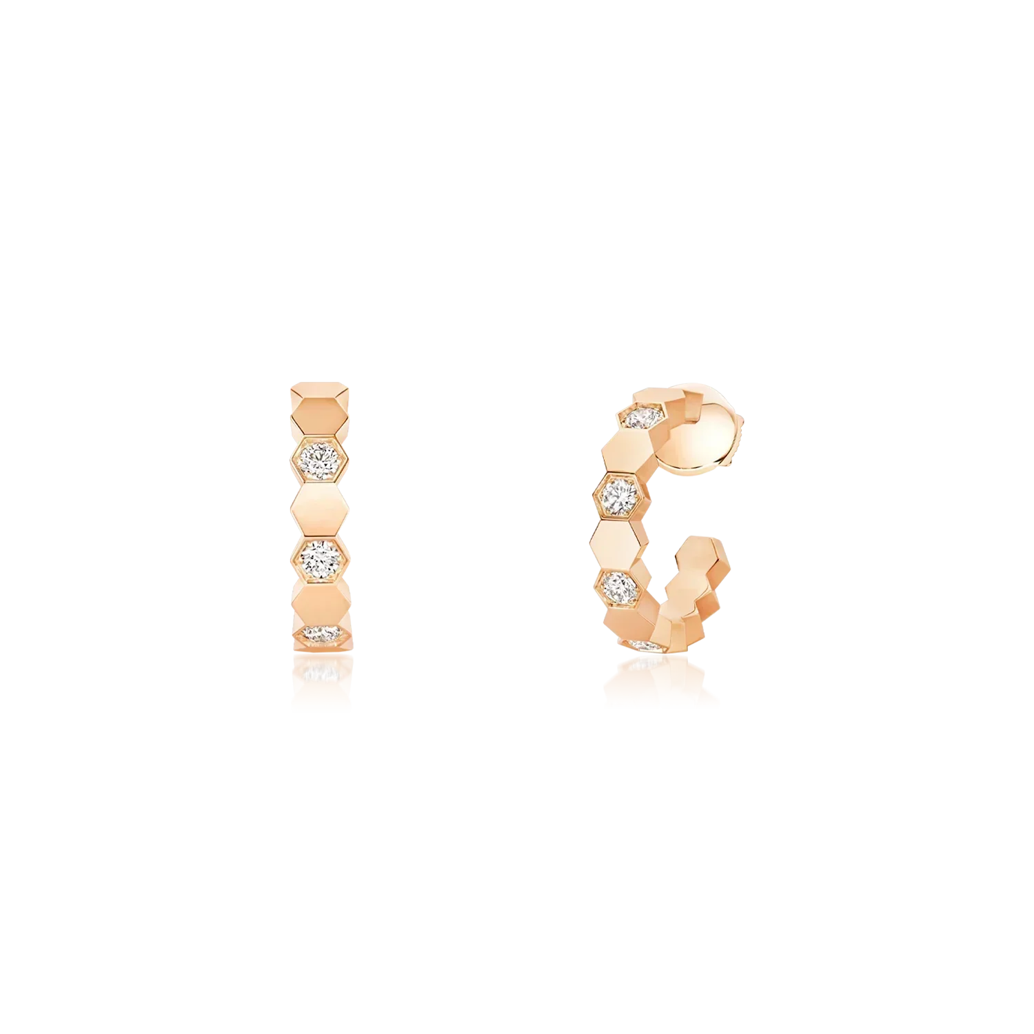 ??Loco?¡¥BEE LOVE Earrings GOLD DIAMOND