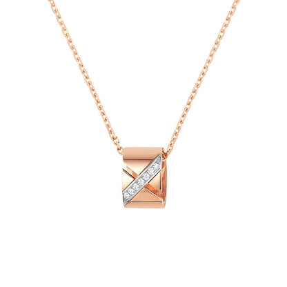[moco jewelrys]LIENS EVIDENCE DIAMANT-KETTE