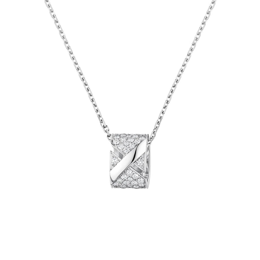 ??Loco?¡¥LIENS EVIDENCE DIAMOND PAVED NECKLACE