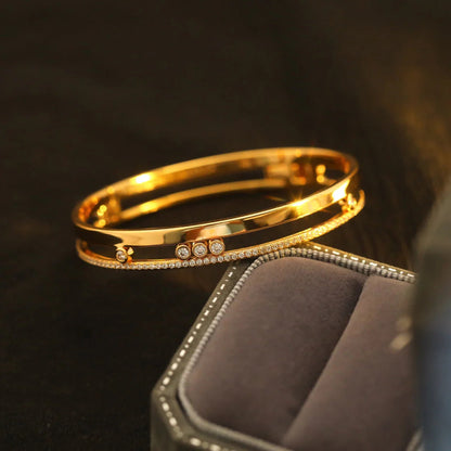 [moco jewelrys]Move Romane Diamond Bangle Bracelet