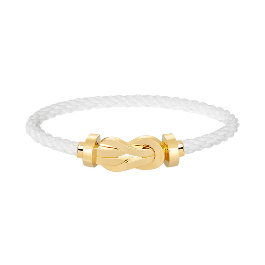 [moco jewelrys]CHANCE Große 8-stellige Schnalle ohne Diamanten Armband Gold