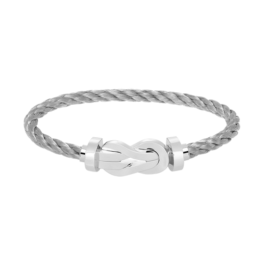 [moco jewelrys]CHANCE Große 8-stellige Schnalle ohne Diamanten Armband Silber