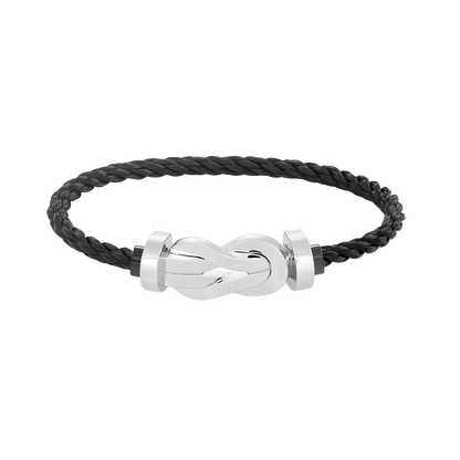 [moco jewelrys]CHANCE LARGE 8 FIGURE BUCKLE NO DIAMOND BRACELET SILVER