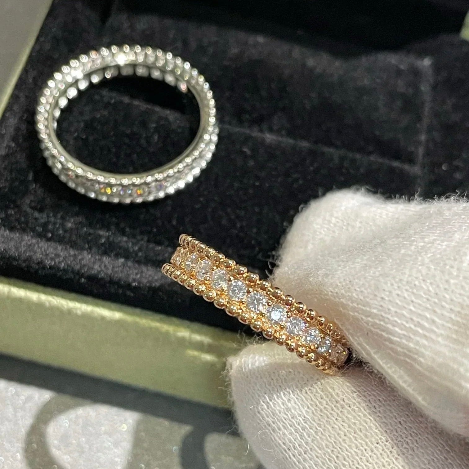 ??Loco?¡¥PERLEE DIAMOND ROSE GOLD RING