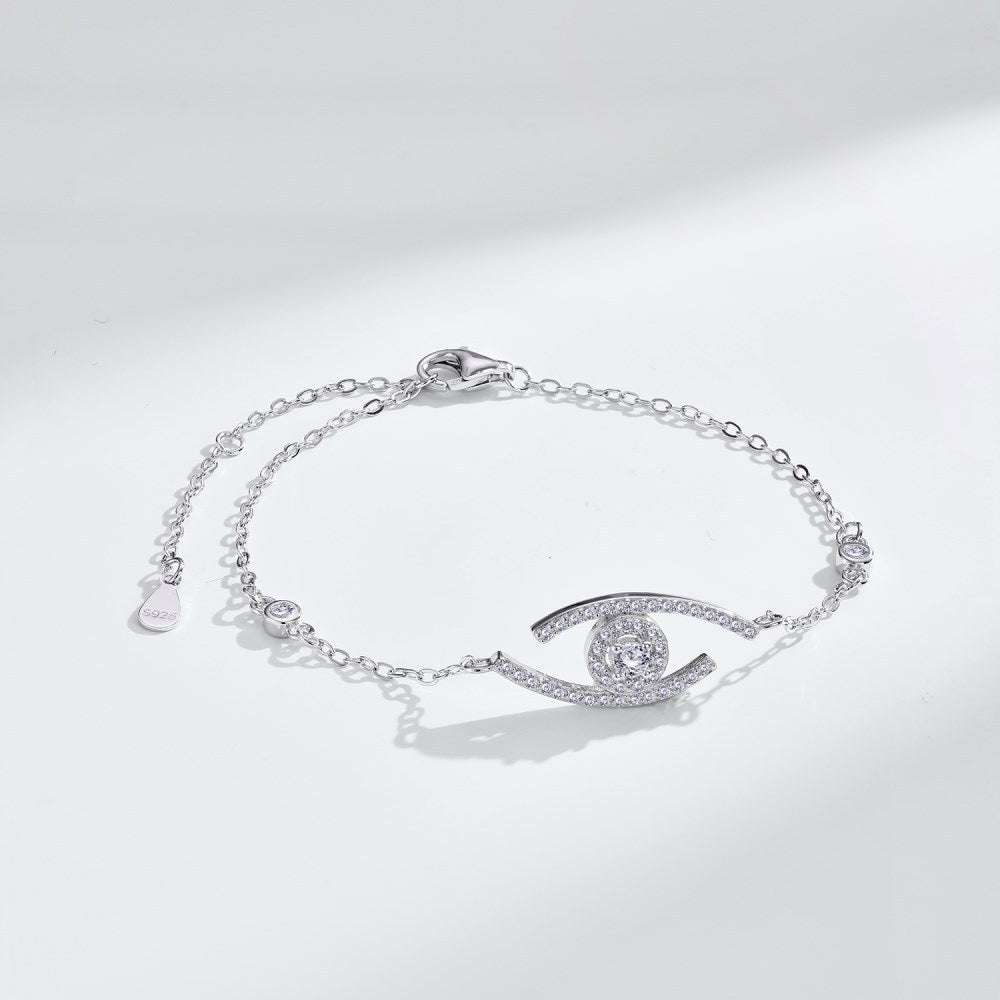 [moco jewelrys]Lucky Eye Pave-Set Diamond Bracelet