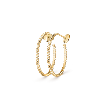 [moco jewelrys JURI] SMOOTH BEAD STUD EARRINGS