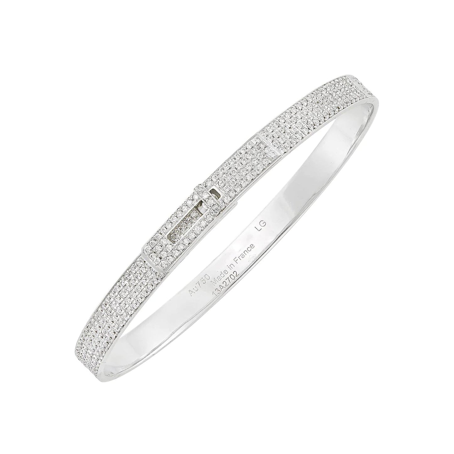 [moco jewelrys]HM KELLY ARMBAND AUS SILBER UND VOLLSTÄNDIG MIT DIAMANTEN BEFESTIGUNG