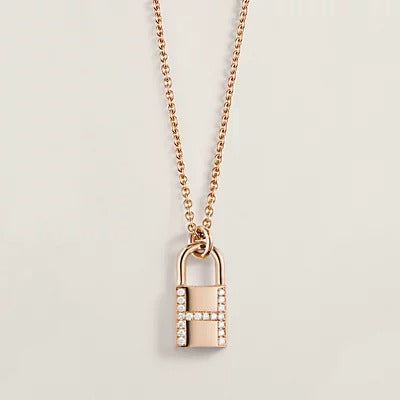 ??Loco?¡¥HM ADVANCED NICHE LOCK HEAD NECKLACE DIAMONDS