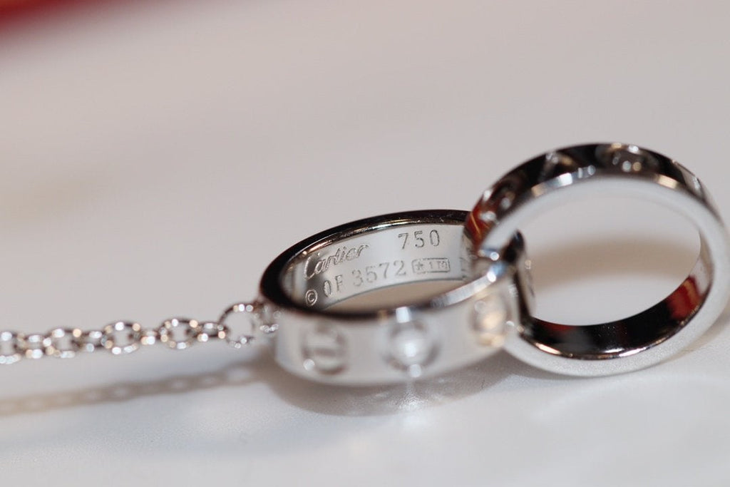 ??Loco?¡¥LOVE NECKLACE PINK GOLD AND SILVER