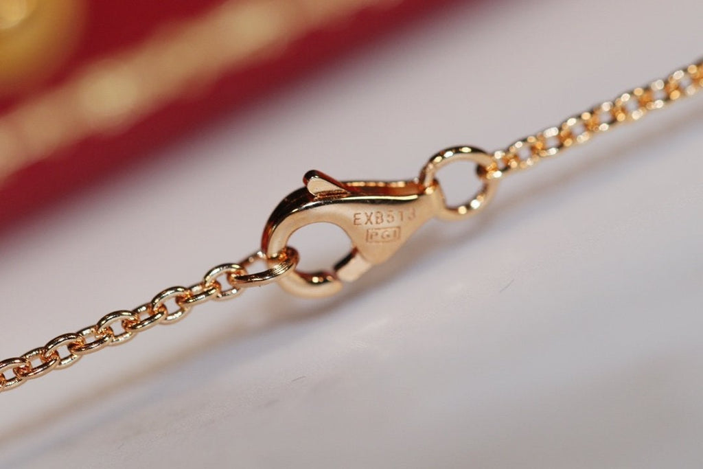 ??Loco?¡¥LOVE NECKLACE PINK GOLD AND SILVER