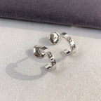 ??Loco?¡¥LOVE EARRINGS 2.65MM SILVER