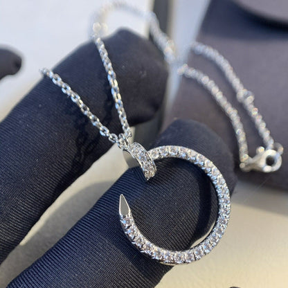 [moco jewelrys] JUSTE-HALSKETTE SILBER DIAMANTEN 