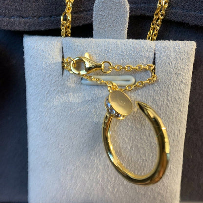 [moco jewellerys]JUSTE ネックレス ゴールド ダイヤモンド