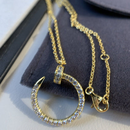 [moco jewellerys]JUSTE ネックレス ゴールド ダイヤモンド