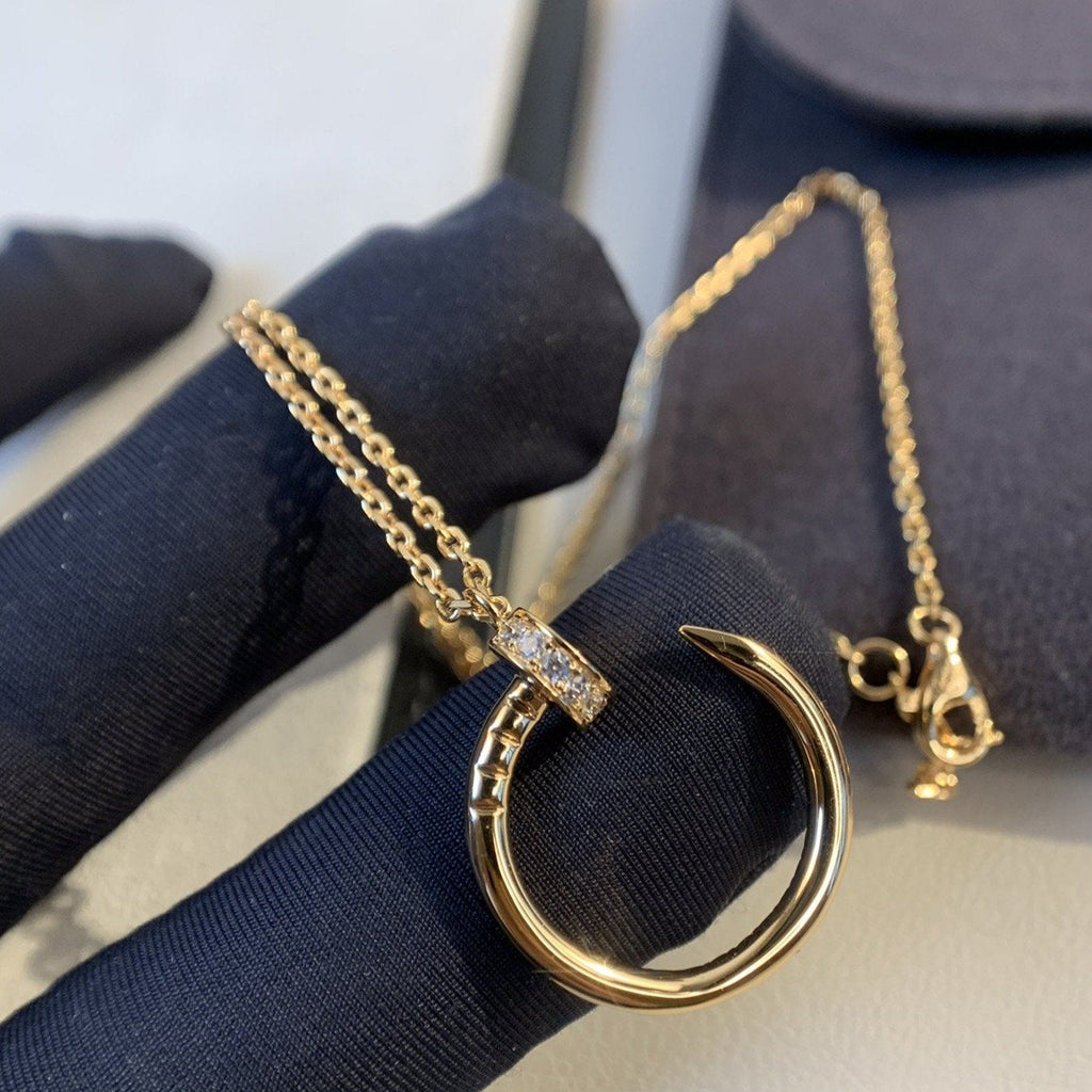 ??Loco?¡¥JUSTE NECKLACE PINK GOLD DIAMONDS