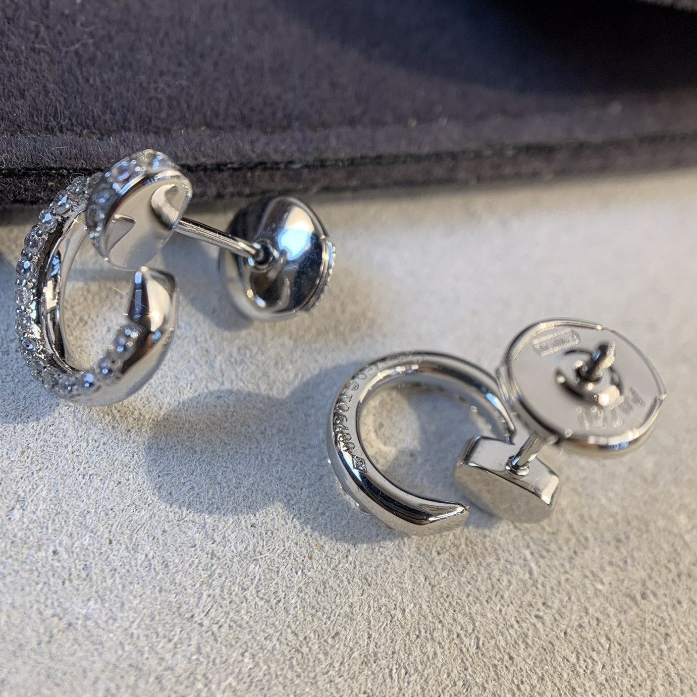 ??Loco?¡¥JUSTE EARRINGS SILVER DIAMONDS