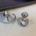 ??Loco?¡¥JUSTE EARRINGS SILVER DIAMONDS
