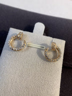 ??Loco?¡¥JUSTE EARRINGS GOLD DIAMONDS