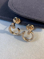 ??Loco?¡¥JUSTE EARRINGS GOLD DIAMONDS