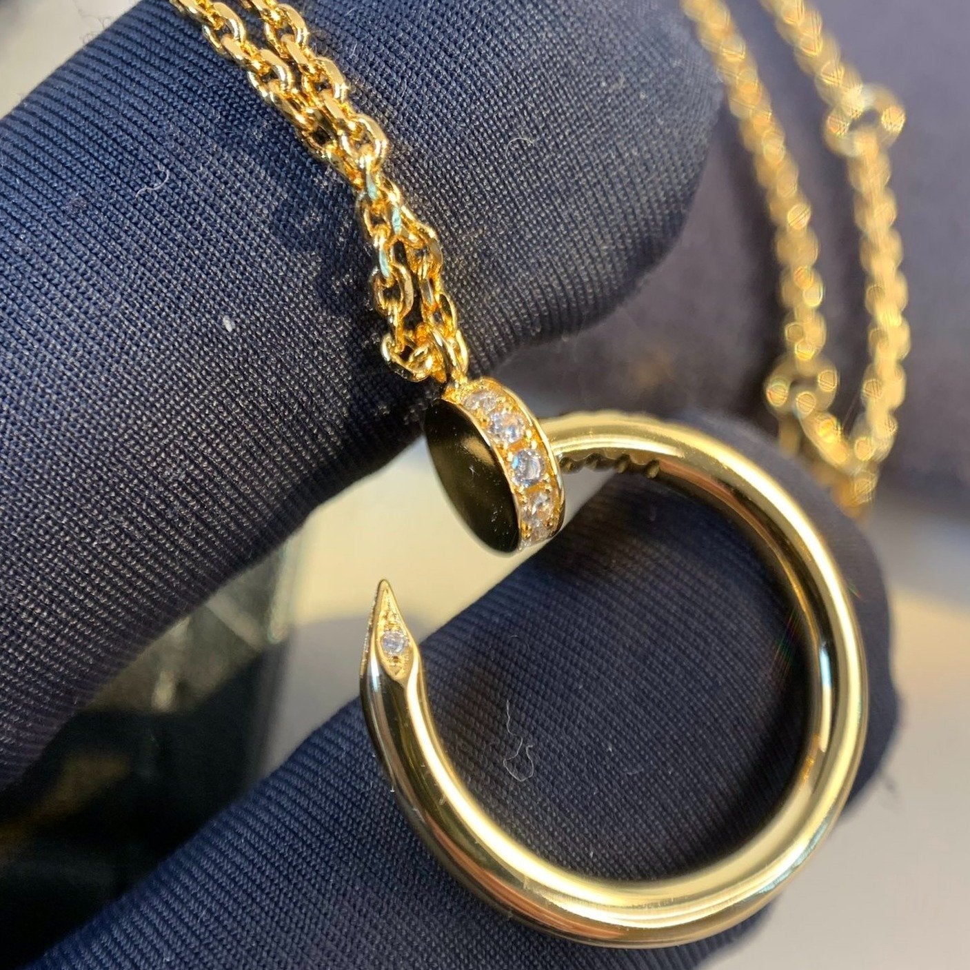 [moco jewelrys] JUSTE-HALSKETTE GOLD 