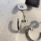 ??Loco?¡¥JUSTE EARRINGS SILVER