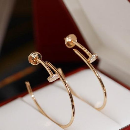 [moco jewelrys]JUSTE EARRINGS DIAMONDS 1.8MM