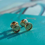 ??Loco?¡¥LOVE EARRINGS PINK GOLD 10MM