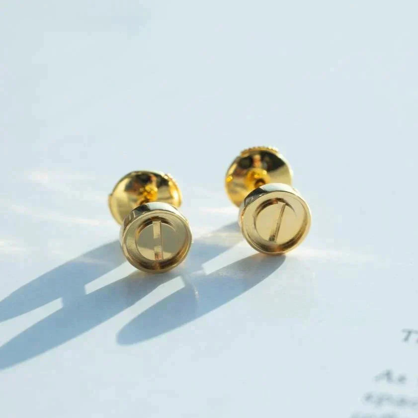 ??Loco?¡¥LOVE EARRINGS GOLD 10MM