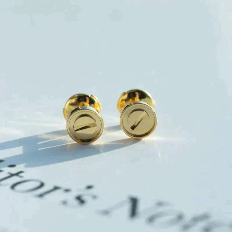 [moco jewelrys] LOVE OHRRINGE GOLD 10MM