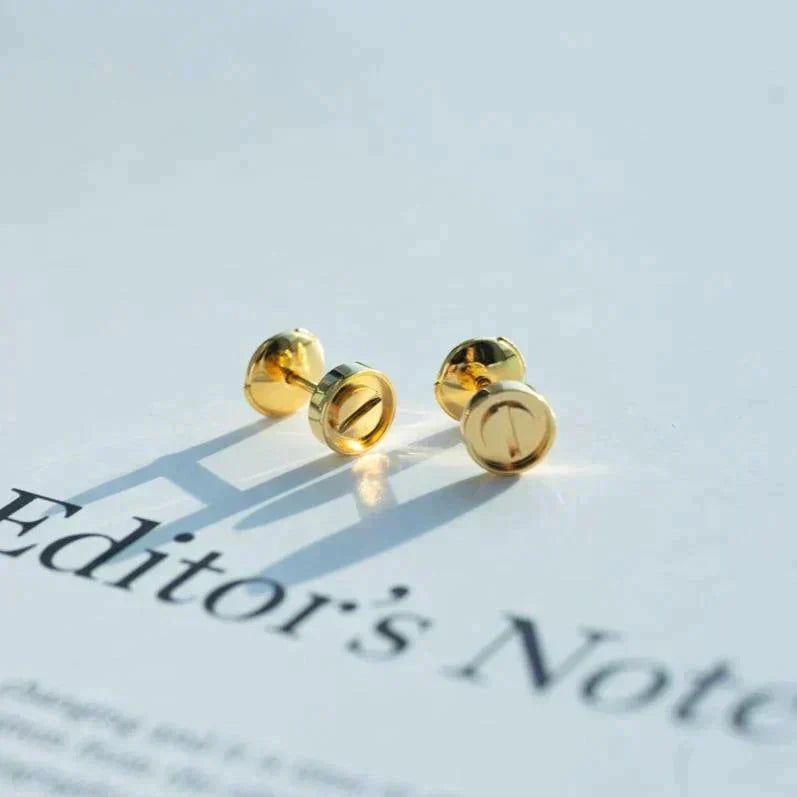 ??Loco?¡¥LOVE EARRINGS GOLD 10MM