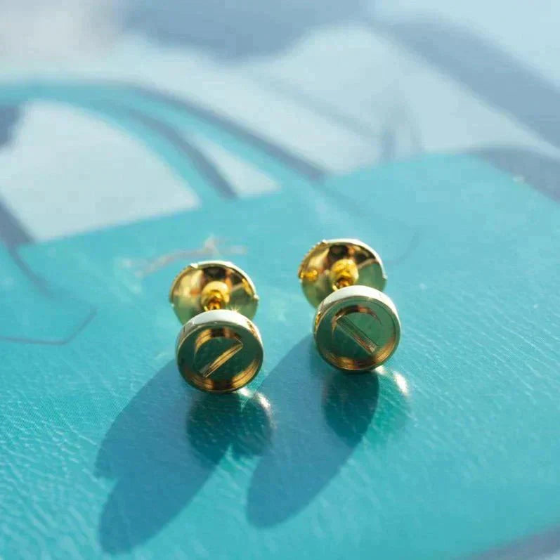 ??Loco?¡¥LOVE EARRINGS GOLD 10MM