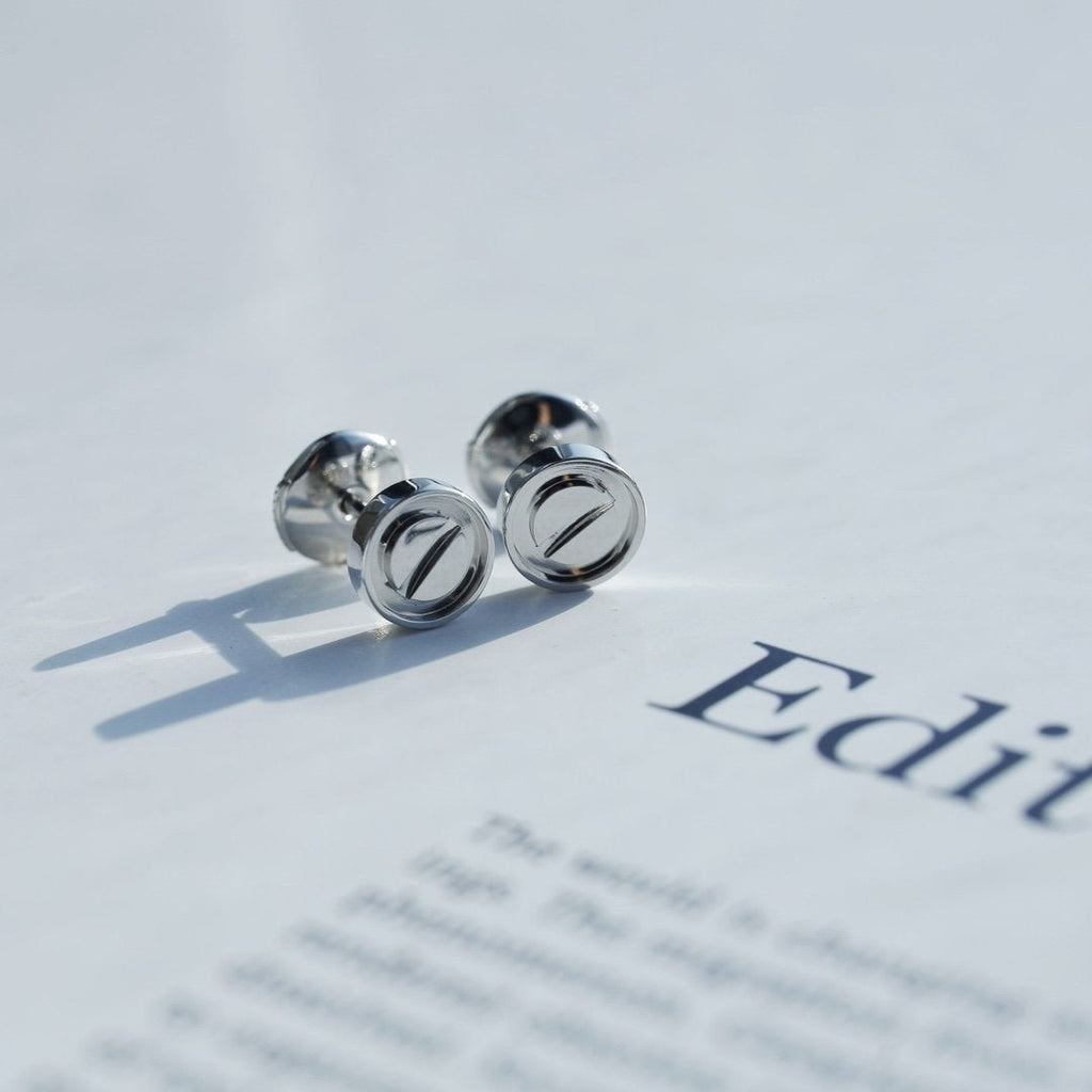 ??Loco?¡¥LOVE EARRINGS SILVER 10MM
