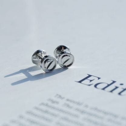 [moco jewelrys]LOVE EARRINGS SILVER 10MM