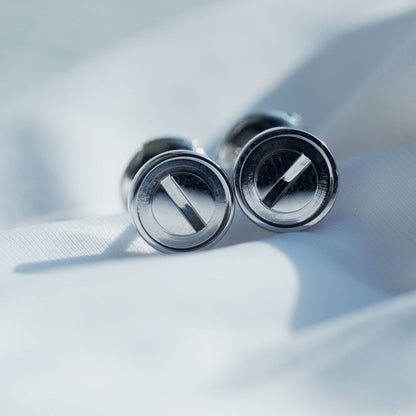 [moco jewelrys]LOVE EARRINGS SILVER 10MM