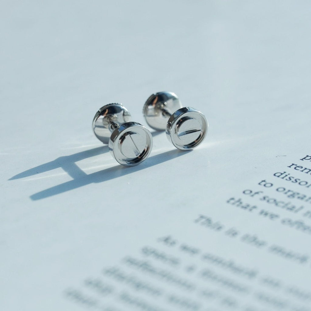 ??Loco?¡¥LOVE EARRINGS SILVER 10MM