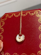 ??Loco?¡¥AMULETTE ROSE GOLD MOP NECKLACE