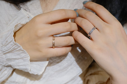 [moco jewelrys]LOVE RING 2.65MM DIAMOND