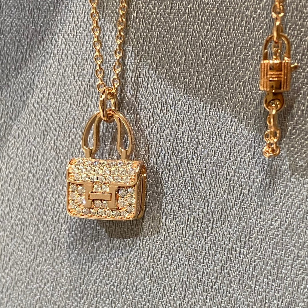 ??Loco?¡¥CONSTANCE PEDANT DIAMOND NECKLACE