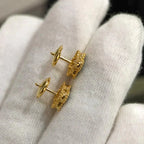 ??Loco?¡¥CLOVER MINI 9.5MM MALACHITE  EARRINGS