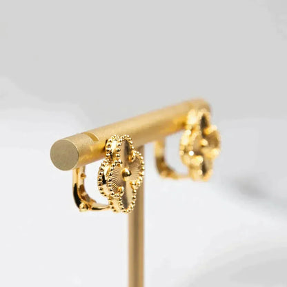 [moco jewellerys]クローバー ミディアム 1モチーフ レーザーピアス