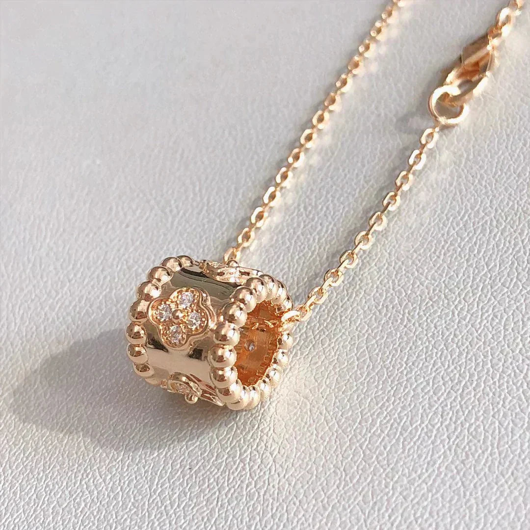 ??Loco?¡¥PERLEE PEDANT NECKLACE GOLD / ROSE GOLD