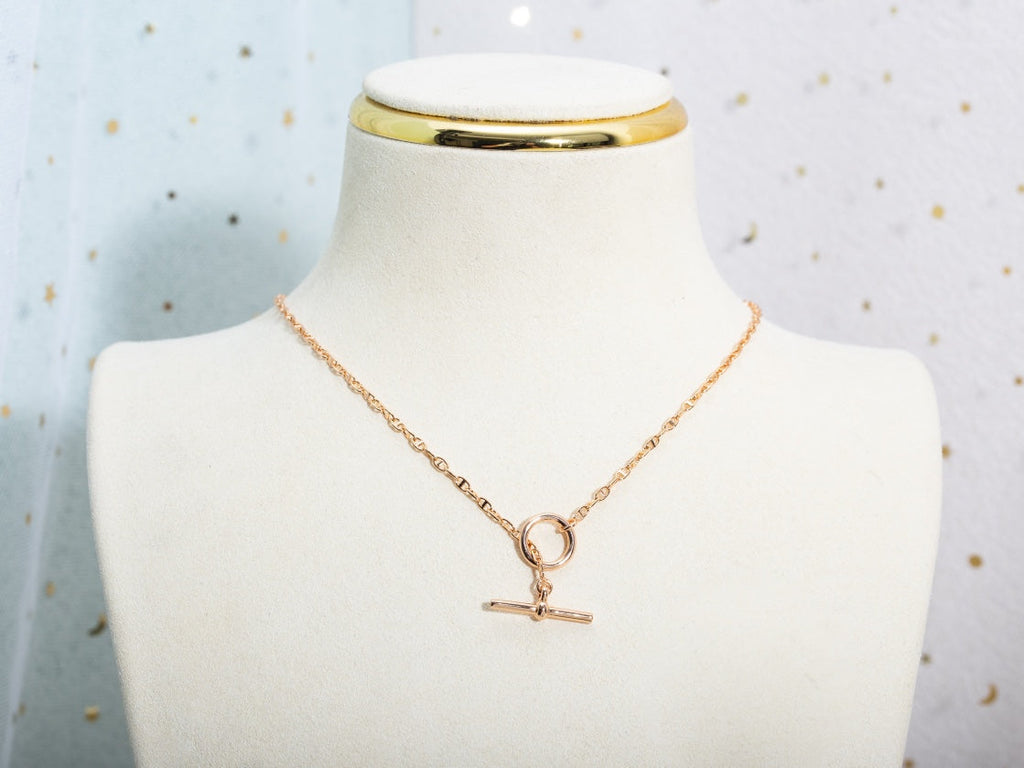 ??Loco?¡¥ECHAPPEE NECKLACE PINK GOLD