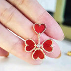 ??Loco?¡¥SWEET CLOVER CARNELIAN EARRINGS