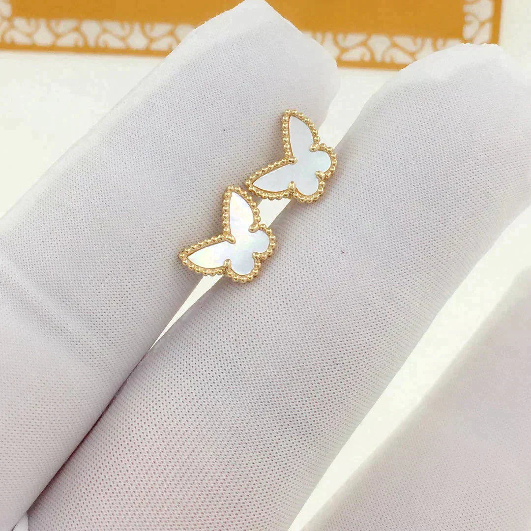 [moco jewelrys]SWEET BUTTERFLY MOP EARSTUDS