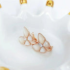 ??Loco?¡¥BUTTERFLY MOP DIAMOND EARRINGS