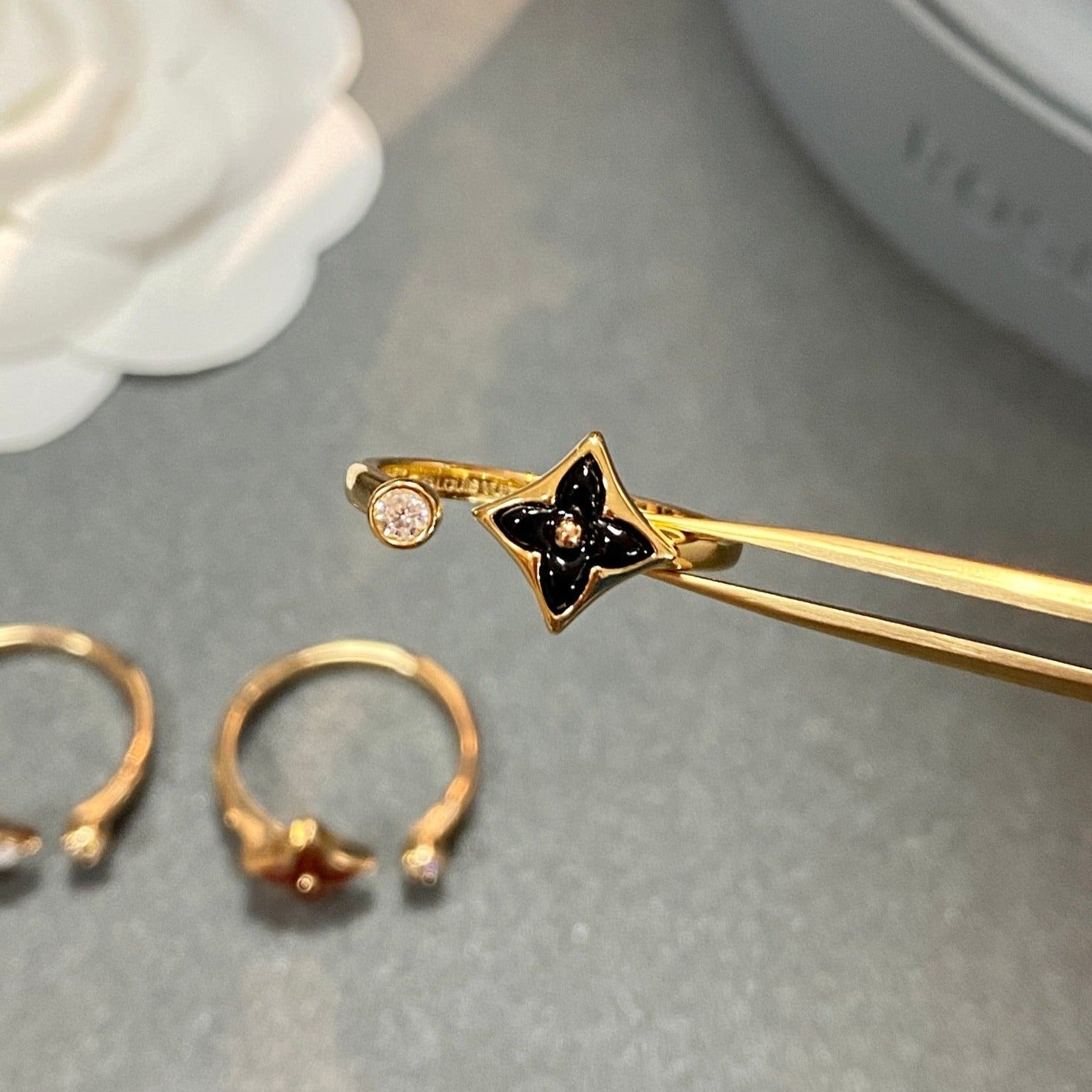 ??Loco?¡¥STAR 1 DIAMOND OPEN RING